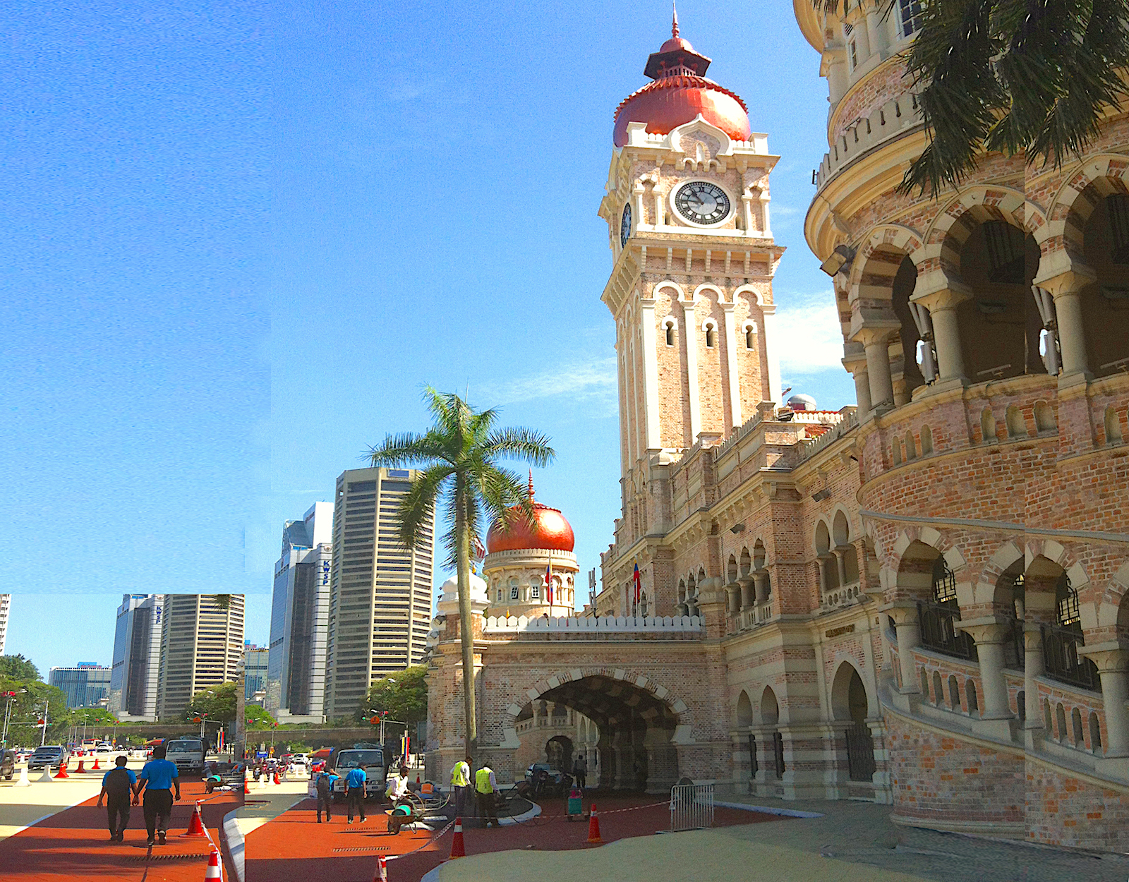 The "Sultan Abdul Samad" Building once housed the British colonial government