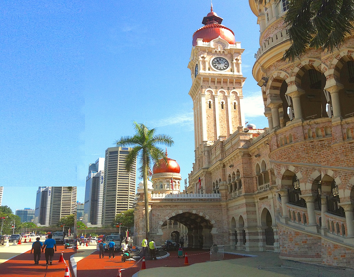The "Sultan Abdul Samad" Building once housed the British colonial government